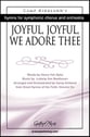 Joyful, Joyful, We Adore Thee SATB choral sheet music cover